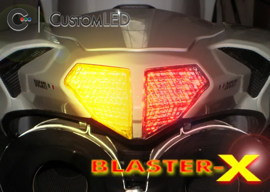 2007-2009 Ducati 1098 Blaster-X Integrated LED Tail Light (photo 2)