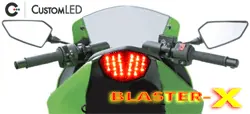 2008-2012 Kawasaki Ninja 250R Blaster-X Integrated LED Tail Light (photo 4)