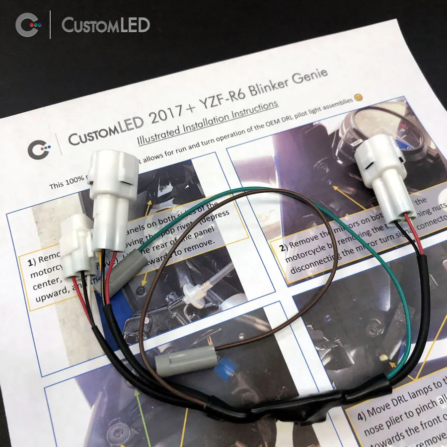 Blinker Genie - Pre-Wired for 2017+ Yamaha YZF-R6 (photo 2)