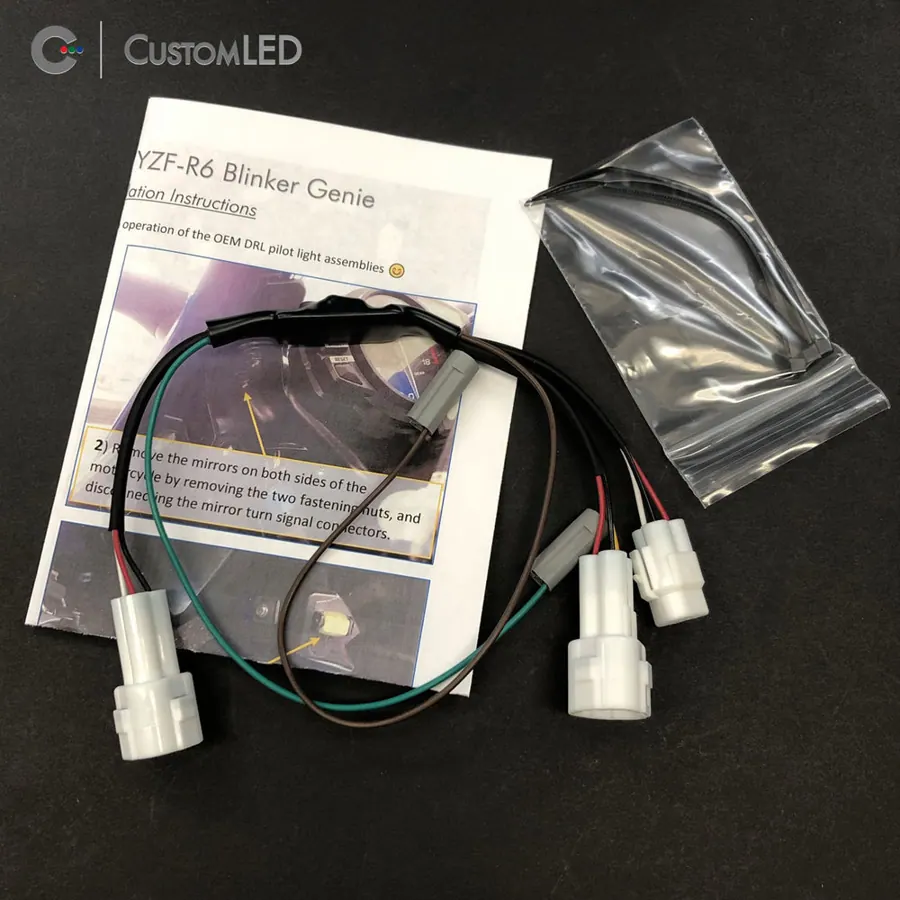 Blinker Genie - Pre-Wired for 2017+ Yamaha YZF-R6 (photo 3)