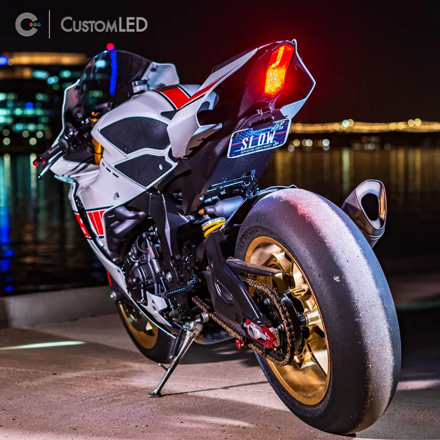Ultimate Stealth License Plate Bracket Mount for 2015-2026 Yamaha YZF-R1 (photo 3)